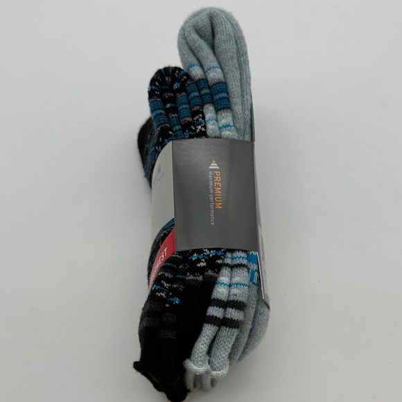 C9 by Champion Women's Premium Outdoor Socks - Black and Gray - Picture 3 of 5